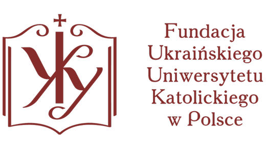 Logo: Fundacja Ukraińskiego Uniwersytetu Katolickiego w Polsce