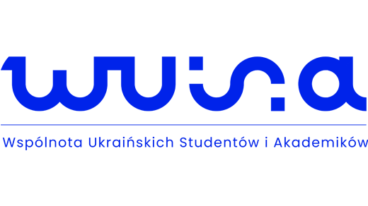 Logo: Wspólnota Ukraińskich Studentów i Akademików